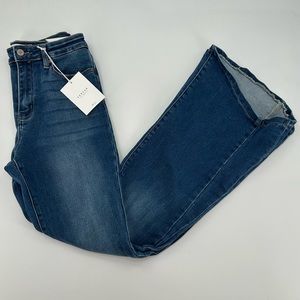 KanCan High Rise Super Flare, size 9/28, NWT